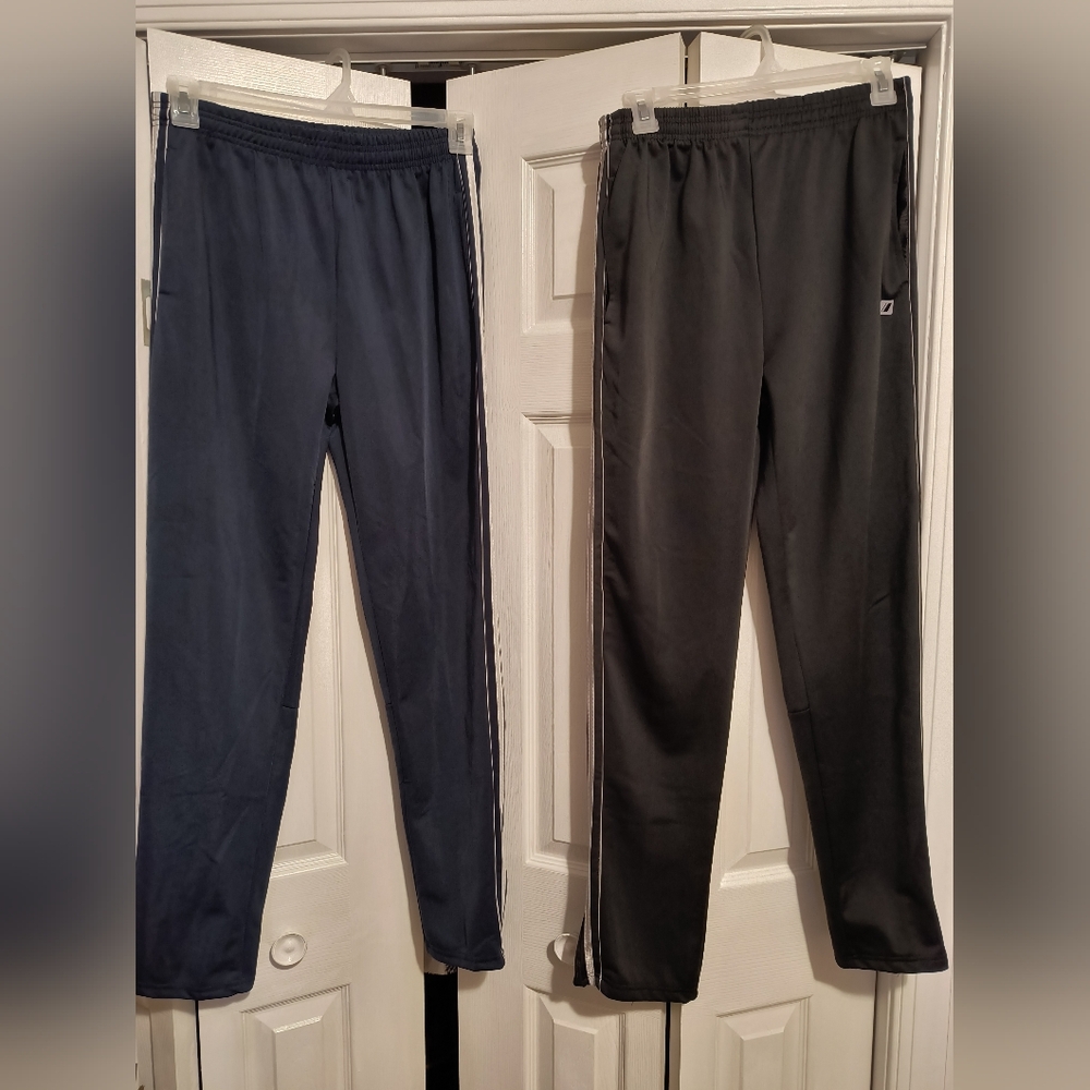Men's Cougar Sport Athletic pants. Navy and Blue pair for price of one. Medium